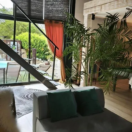 Loft Renove Avec Piscine Privee Et - Havre De Paix En Auvergne - Fr-1-489-337 Holiday home *